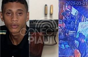 Suspeito de 'tocar terror ' em comércios é preso novamente com arma em Teresina (Foto: Reprodução) Suspeito de 'tocar terror ' em comércios é preso novamente com arma em Teresina (Foto: Reprodução)