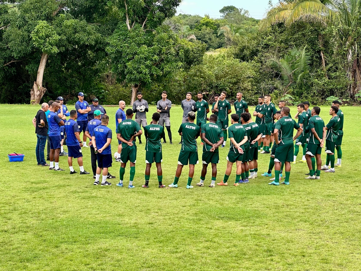 Treino do Altos-PI