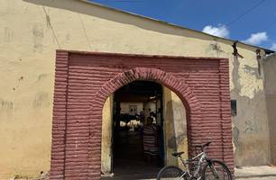 Abrigo de famílias venezuelanas (Foto: Kassio Cavalcante/Conecta Piauí)