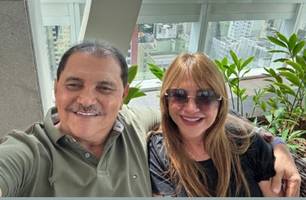 Acima Rubens Pereira com a esposa, a ex-prefeita de Matões, Sueli Pereira, em São Paulo (Foto: Reprodução) Acima Rubens Pereira com a esposa, a ex-prefeita de Matões, Sueli Pereira, em São Paulo (Foto: Reprodução)