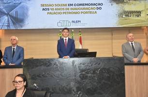 Alepi celebra 40 anos do Palácio Petrônio Portela com sessão especial e exposição (Foto: Magal/ Conecta Piauí) Alepi celebra 40 anos do Palácio Petrônio Portela com sessão especial e exposição (Foto: Magal/ Conecta Piauí)