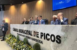 Alepi é instalada em Picos em comemorações dos 190 anos da Assembleia (Foto: Carmo Neto / Conecta Piauí) Alepi é instalada em Picos em comemorações dos 190 anos da Assembleia (Foto: Carmo Neto / Conecta Piauí)