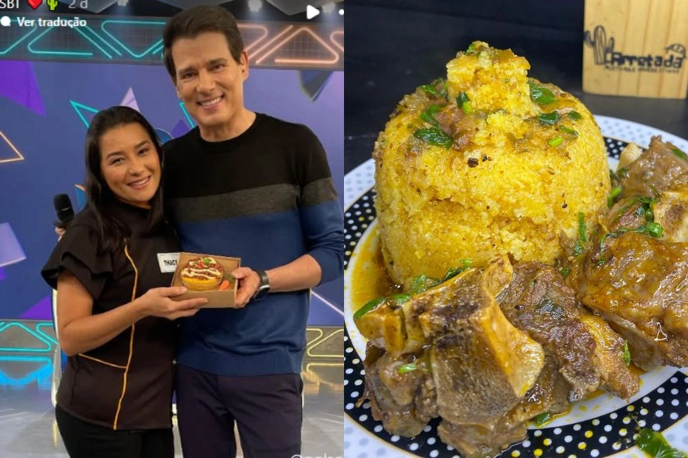 Altoense faz sucesso com cuscuz nordestino e vai ao programa de Celso Portiolli