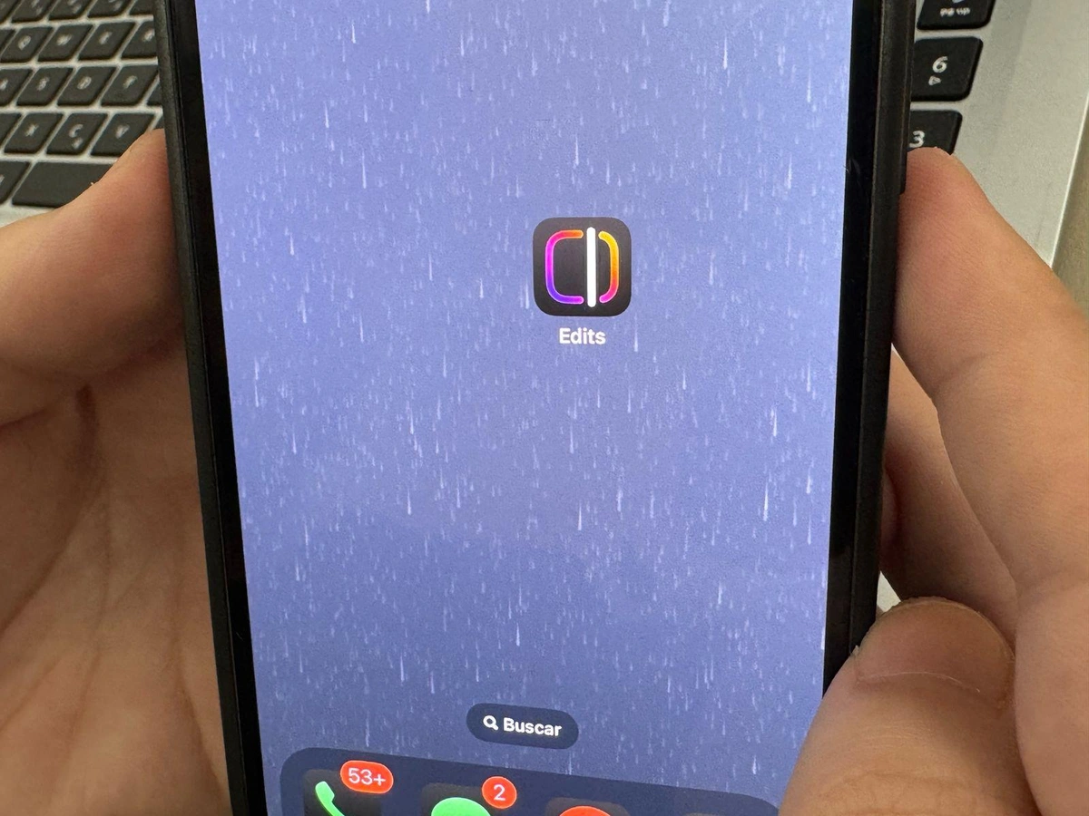 Aplicativo Edits, do Instagram