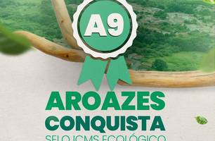 Aroazes conquista selo A9 do ICMS Ecológico e fica em 3° lugar no Piauí (Foto: Reprodução/Redes Sociais) Aroazes conquista selo A9 do ICMS Ecológico e fica em 3° lugar no Piauí (Foto: Reprodução/Redes Sociais)
