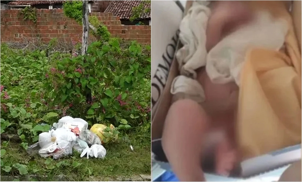 Bebê é encontrado dentro de caixa de sapatos no lixo no Rio Grande do Norte