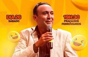 Bom Princípio do Piauí celebra 33 anos com show de humor na Praça dos Ferroviários (Foto: Reprodução) Bom Princípio do Piauí celebra 33 anos com show de humor na Praça dos Ferroviários (Foto: Reprodução)