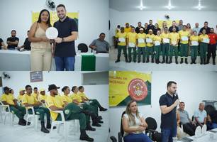 Brigadistas são homenageados com Certificados de Mérito Ambiental em Aroazes (Foto: Divulgação) Brigadistas são homenageados com Certificados de Mérito Ambiental em Aroazes (Foto: Divulgação)