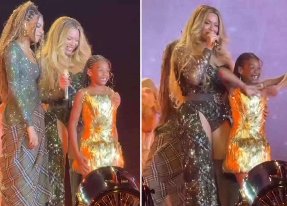 'Cowboy Carter': Beyoncé leva as filhas ao palco em emocionante apresentação