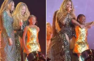 'Cowboy Carter': Beyoncé leva as filhas ao palco em emocionante apresentação (Foto: Reprodução) 'Cowboy Carter': Beyoncé leva as filhas ao palco em emocionante apresentação (Foto: Reprodução)