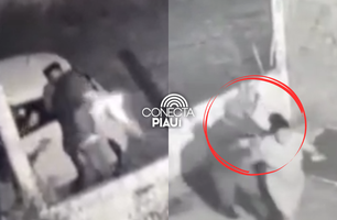 Criminosos encapuzados invadem casa e fazem esposa de PM refém em Teresina (Foto: Reprodução) Criminosos encapuzados invadem casa e fazem esposa de PM refém em Teresina (Foto: Reprodução)