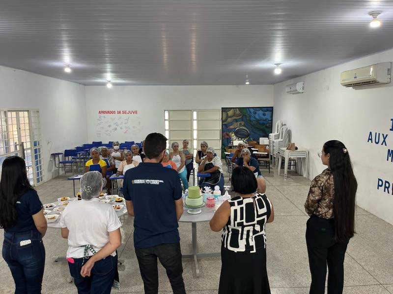 Curso de confeitaria capacita novos empreendedores em Demerval Lobão