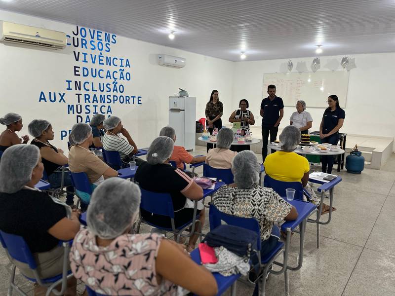 Curso de confeitaria capacita novos empreendedores em Demerval Lobão