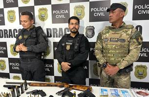 Delegado detalha confronto com ‘Leozinho Matador’ e prisões em operação no Piauí (Foto: Conecta Piauí) Delegado detalha confronto com ‘Leozinho Matador’ e prisões em operação no Piauí (Foto: Conecta Piauí)