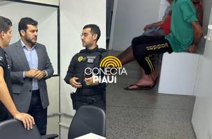 Delegado detalha prisão de empresário e ex-policial em megaoperação no Piauí (Foto: Conecta Piauí) Delegado detalha prisão de empresário e ex-policial em megaoperação no Piauí (Foto: Conecta Piauí)