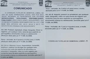 Demerval Lobão: Conselho Tutelar alerta sobre divulgação de vídeo com adolescente (Foto: Reprodução) Demerval Lobão: Conselho Tutelar alerta sobre divulgação de vídeo com adolescente (Foto: Reprodução)