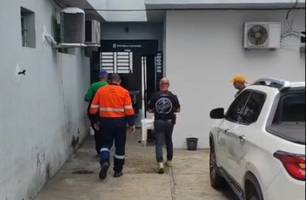 Devedor de pensão alimentícia de R$ 6 mil é preso na zona Sudeste de Teresina (Foto: Repórter 12/Conecta Piauí) Devedor de pensão alimentícia de R$ 6 mil é preso na zona Sudeste de Teresina (Foto: Repórter 12/Conecta Piauí)