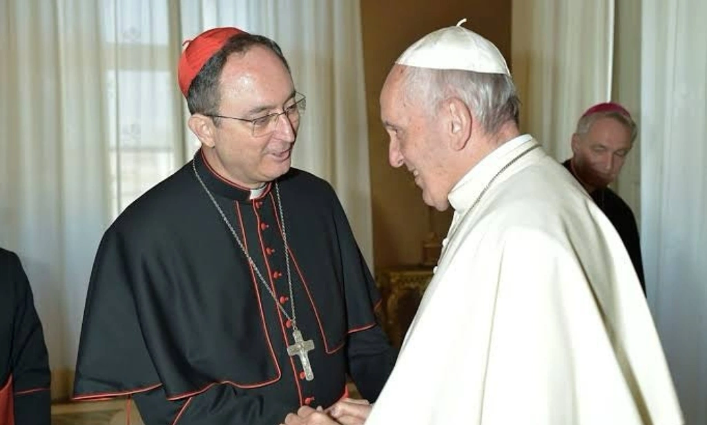 Dom Sérgio da Rocha e Papa Francisco