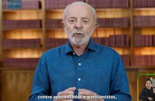 Em pronunciamento na TV, Lula defende debate sobre fim da escala 6x1 (Foto: Reprodução/YouTube - Governo do Brasil) Em pronunciamento na TV, Lula defende debate sobre fim da escala 6x1 (Foto: Reprodução/YouTube - Governo do Brasil)