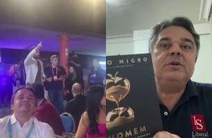Empresário do Piauí paga R$ 80 mil em livro de Tiago Nigro que custa R$ 50 (Foto: Reprodução) Empresário do Piauí paga R$ 80 mil em livro de Tiago Nigro que custa R$ 50 (Foto: Reprodução)