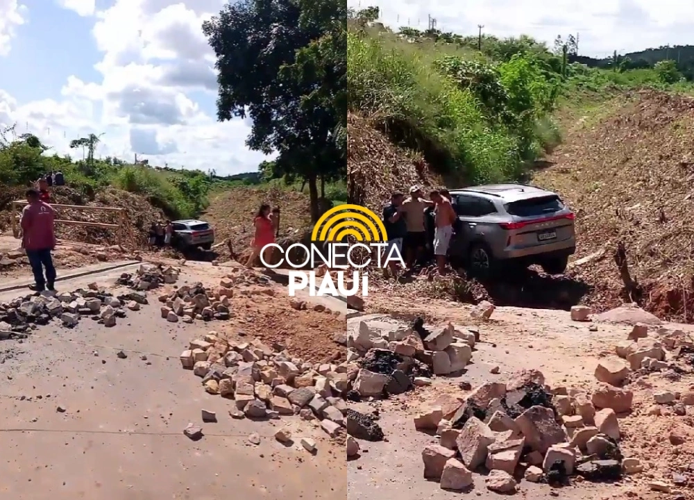 Estudante de Medicina perde controle de carro e invade galeria em Teresina