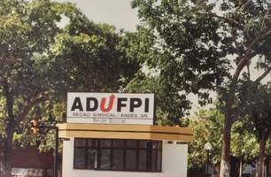 Fachada ADUFPI (Foto: Reprodução) Fachada ADUFPI (Foto: Reprodução)