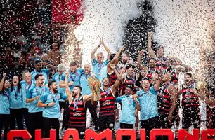 Fla derrota o Boca e vence Champions League das Américas pela 2ª vez (Foto: Paula Reis/Flamengo)