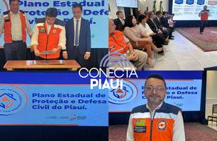 Fonteles lança plano estadual de proteção e mitigação de desastres naturais no Piauí (Foto: James Rodrigues/Conecta Piauí) Fonteles lança plano estadual de proteção e mitigação de desastres naturais no Piauí (Foto: James Rodrigues/Conecta Piauí)