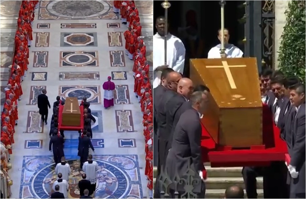 Funeral e sepultamento do papa Francisco são realizados neste sábado