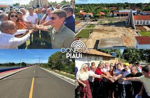Governador entrega praça e pavimentação asfáltica em Sigefredo Pacheco (Foto: Conecta Piauí) Governador entrega praça e pavimentação asfáltica em Sigefredo Pacheco (Foto: Conecta Piauí)