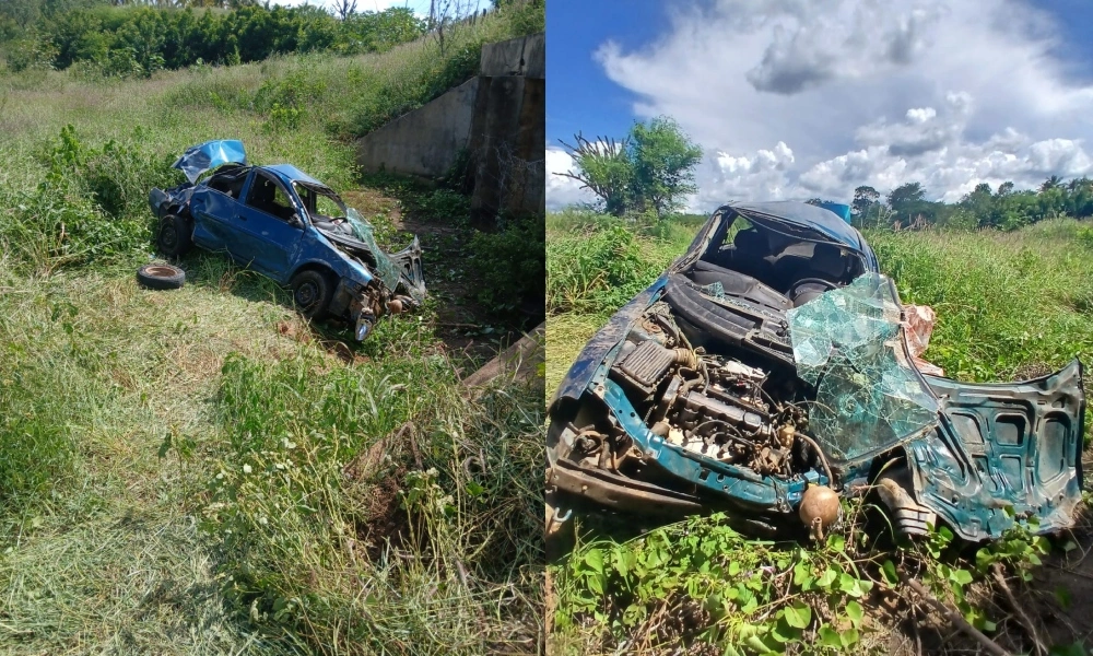 Homem morre após perder controle de carro e cair em abismo Fronteiras
