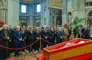 Lula desembarca em Roma com comitiva para último adeus ao Papa Francisco (Foto: Ricardo Stuckert)