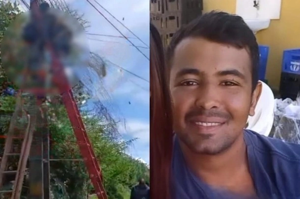 Morte trágica: servidor sofre descarga elétrica em poste no Norte do Piauí