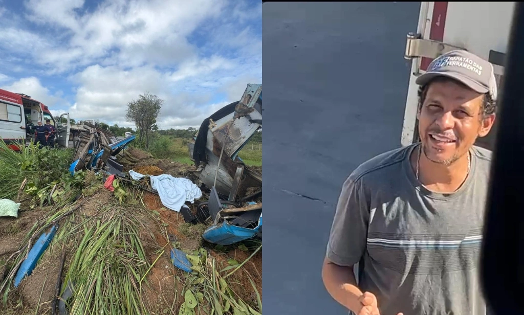 Motorista morre após caminhão tombar e carga esmagar cabine em Campo Maior