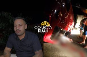 Motorista vítima de colisão e capotamento de carro em Água Branca morre no HUT (Foto: Reprodução)