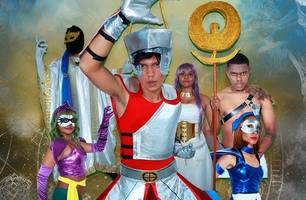 O Cavaleiro de Athena: espetáculo celebra 30 anos de Cavaleiros do Zodíaco no país (Foto: Reprodução) O Cavaleiro de Athena: espetáculo celebra 30 anos de Cavaleiros do Zodíaco no país (Foto: Reprodução)
