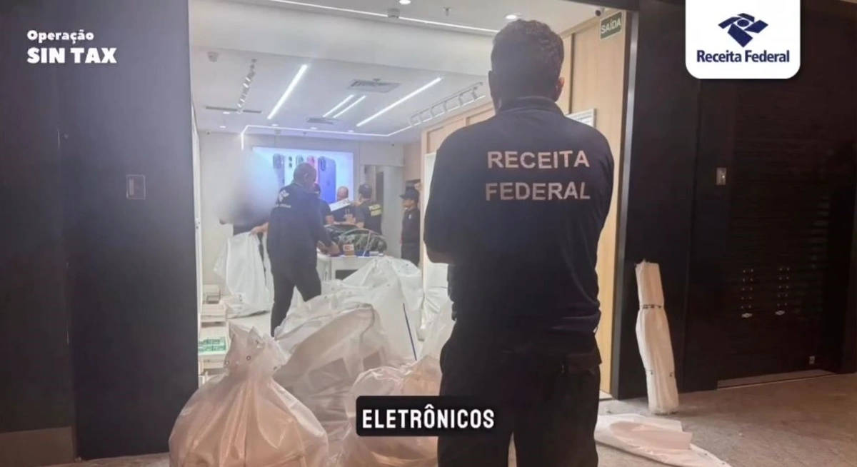 Operação Sin Tax: loja de celulares do Shopping Rio Poty é alvo da Receita Federal