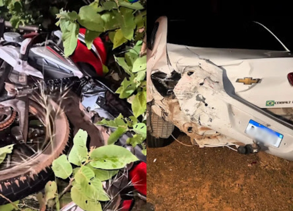 Pai morre e filho fica ferido em acidente na PI-115, em São Miguel do Tapuio