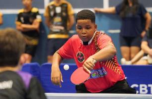 Piauiense conquista três medalhas para o Brasil no Sul-Americano Sub-13 de tênis de mesa (Foto: Divulgação)