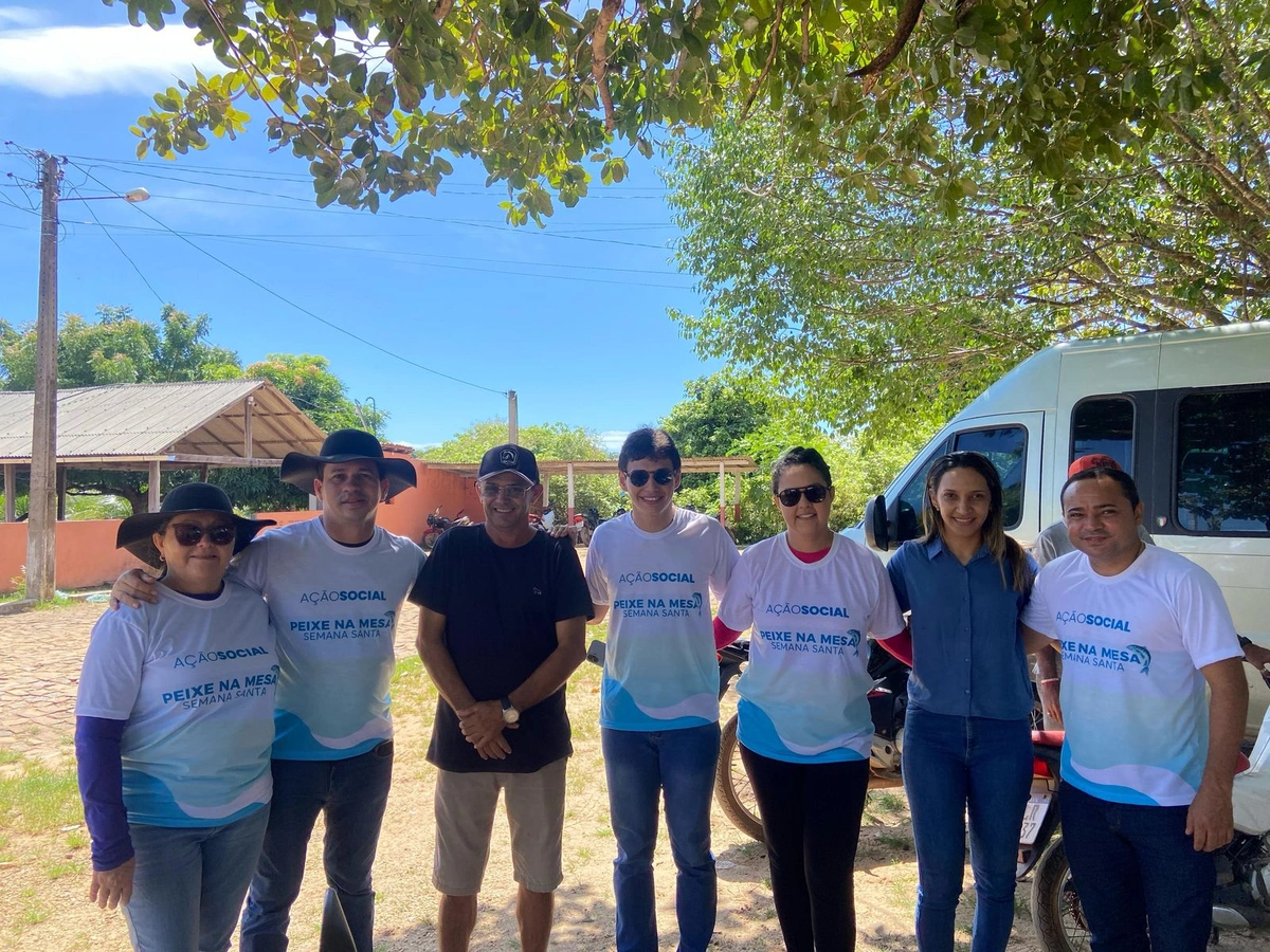 Prefeito Magnum Cardoso garante ceia de Semana Santa para 2 mil famílias em Caxingó