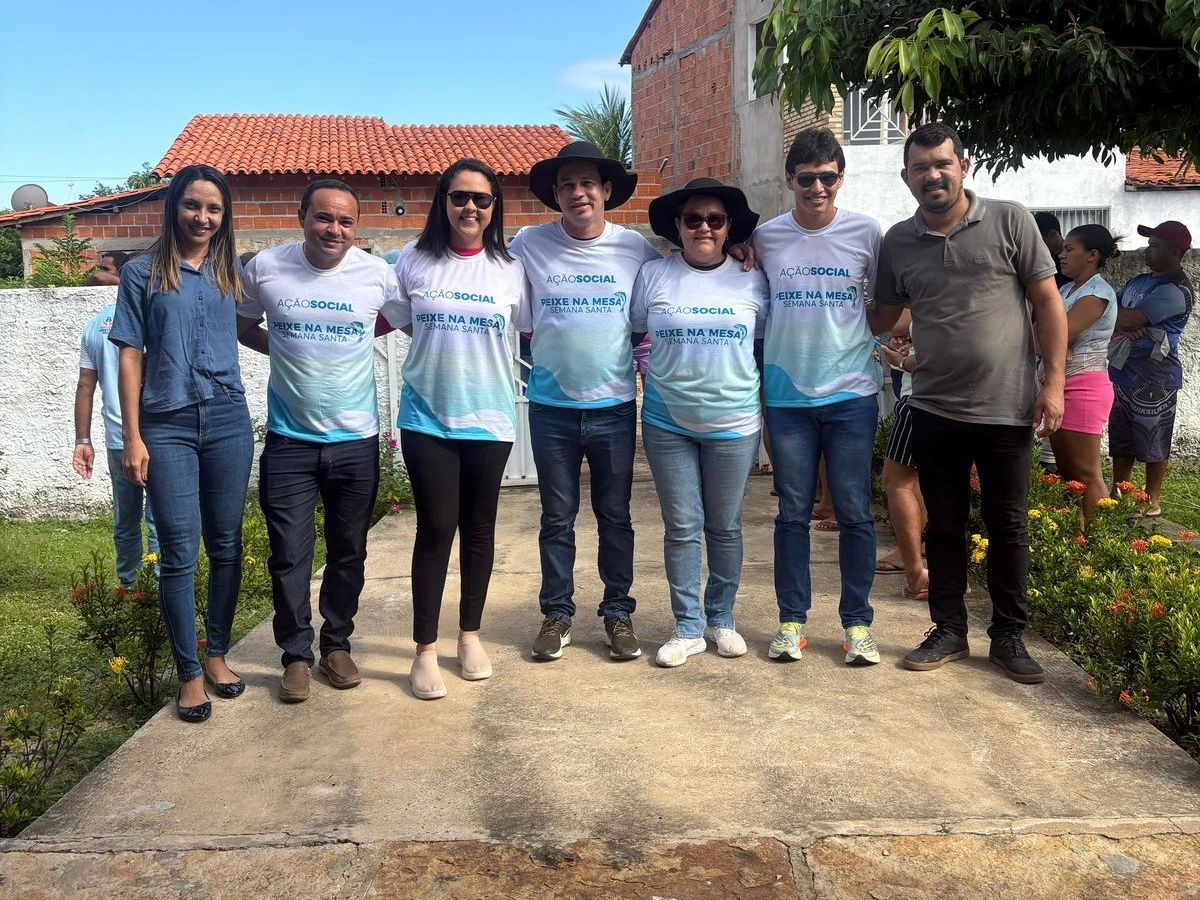 Prefeito Magnum Cardoso garante ceia de Semana Santa para 2 mil famílias em Caxingó