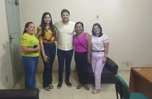 Prefeito Talles Marques se reúne com equipe do Conselho Tutelar (Foto: Reprodução) Prefeito Talles Marques se reúne com equipe do Conselho Tutelar (Foto: Reprodução)