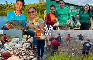 Prefeitura de Curralinhos distribui peixes no município na Semana Santa (Foto: Reprodução) Prefeitura de Curralinhos distribui peixes no município na Semana Santa (Foto: Reprodução)