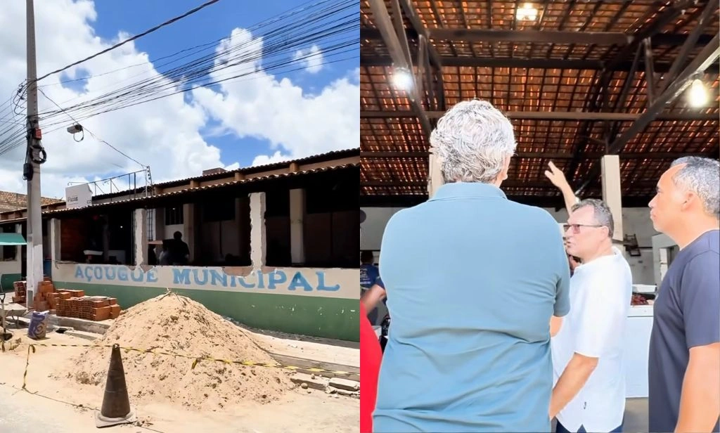 Prefeitura de Picos começa obras de revitalização do açougue público