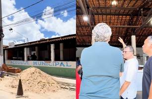 Prefeitura de Picos começa obras de revitalização do açougue público (Foto: Reprodução) Prefeitura de Picos começa obras de revitalização do açougue público (Foto: Reprodução)