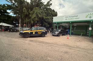 PRF escolta transporte de órgãos de Parnaíba para Teresina garantindo agilidade e segurança (Foto: Divulgação/ ASCOM-PRF)