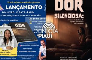 Psicanalista lança livro em Floriano sobre dor emocional na pandemia (Foto: Reprodução) Psicanalista lança livro em Floriano sobre dor emocional na pandemia (Foto: Reprodução)