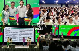'Revisão Pré-Enem Seduc + Pré-Saeb' reúne mais de 1.200 alunos em Teresina (Foto: Pedro Melo / Conecta Piauí) 'Revisão Pré-Enem Seduc + Pré-Saeb' reúne mais de 1.200 alunos em Teresina (Foto: Pedro Melo / Conecta Piauí)