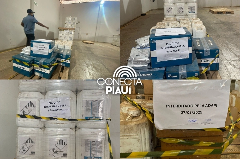 SADA/Adapi interdita mais de 25 toneladas de agrotóxicos vencidos no Piauí
