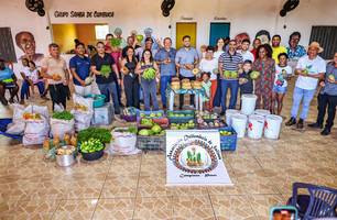 SAF entrega 1,3 mil quilos de alimentos para cozinha solidária no Vale do Canindé (Foto: Reprodução)